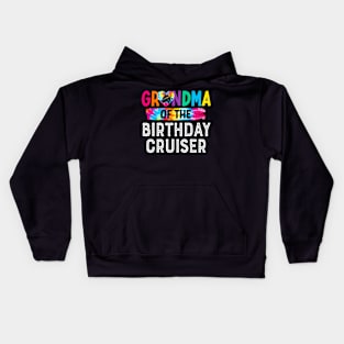 It's My Birthday Cruise Grandma Of The Birthday Cruiser Kids Hoodie